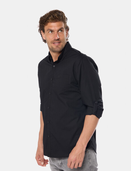 CAMISA LISA Negro