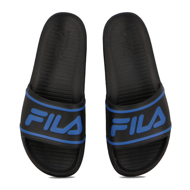 Fila Sleek Slide St Blk/prbl/prbl Negro-azul