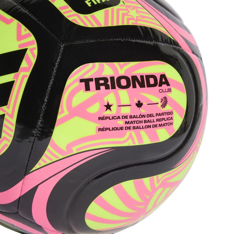 PELOTA ADIDAS WC CLB C Hombre JD8053 Negro-rosado Neon