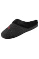 PANTUFLA DREAM BIG GRIS MELANGE