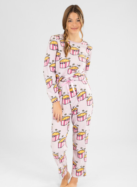 Pijama polar pop vibes Lila