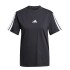 Remera de Mujer Adidas Essentials 3S Negro - Blanco
