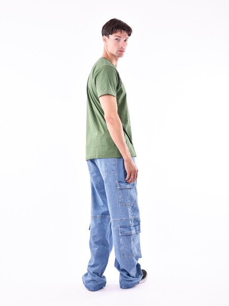 REMERA BRONX VERDE (V)