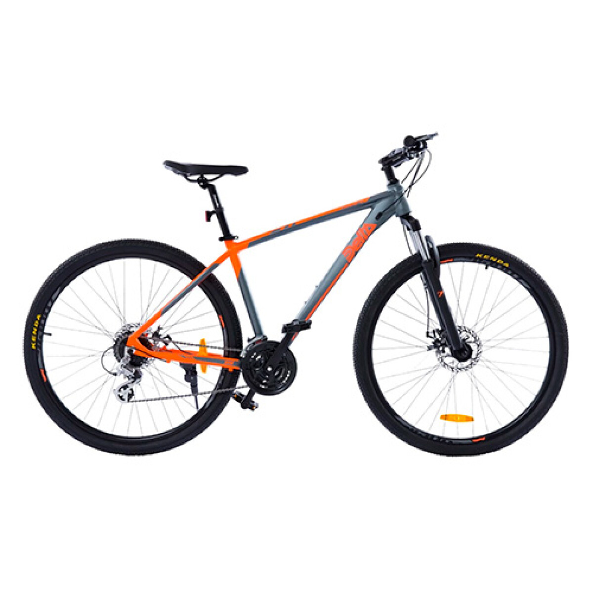 Bicicleta Zanella Delta S 2.40T (M) Rodado 29" - GRIS-NARANJA 