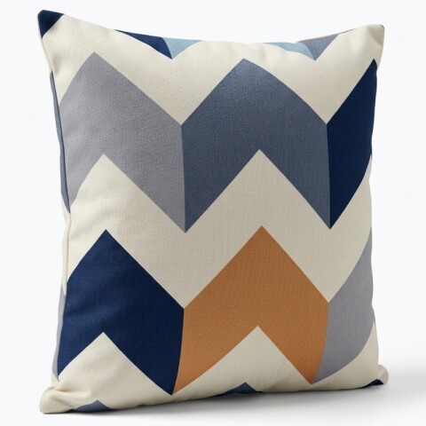 Almohadón Decorativo 45x45 cm - Figuras 08 - Cojín Suave para Cama y Living Almohadón Decorativo 45x45 cm - Figuras 08 - Cojín Suave para Cama y Living