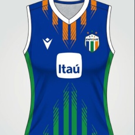 Musculosa Enfoque Volleyball Femenino Azul Musculosa Enfoque Volleyball Femenino Azul