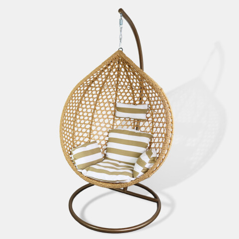 HAMACA COLG BEIGE C/ALMOHADON Unica