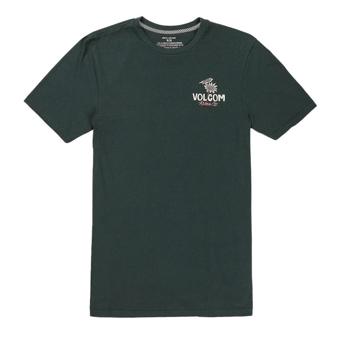 Remera Volcom Psychedaisy - Verde 