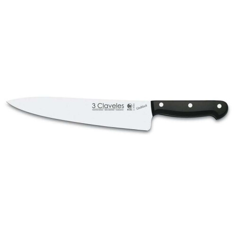 Cuchillo Chef 25Cm Acin M/Ngo Uniblock 3Claveles
