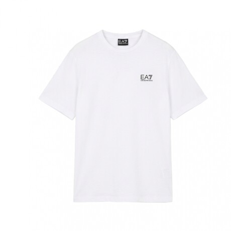 Remera EA7 Emorio Armani Logo Series Cotton White