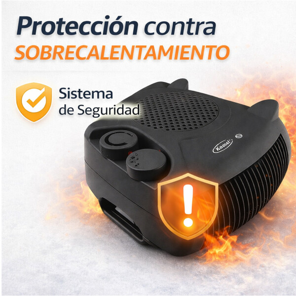 Caloventilador Horizontal Kassel Ks-cvh2002 2000w CALOVENTILADOR HORIZON KASSEL KS-CVH2002