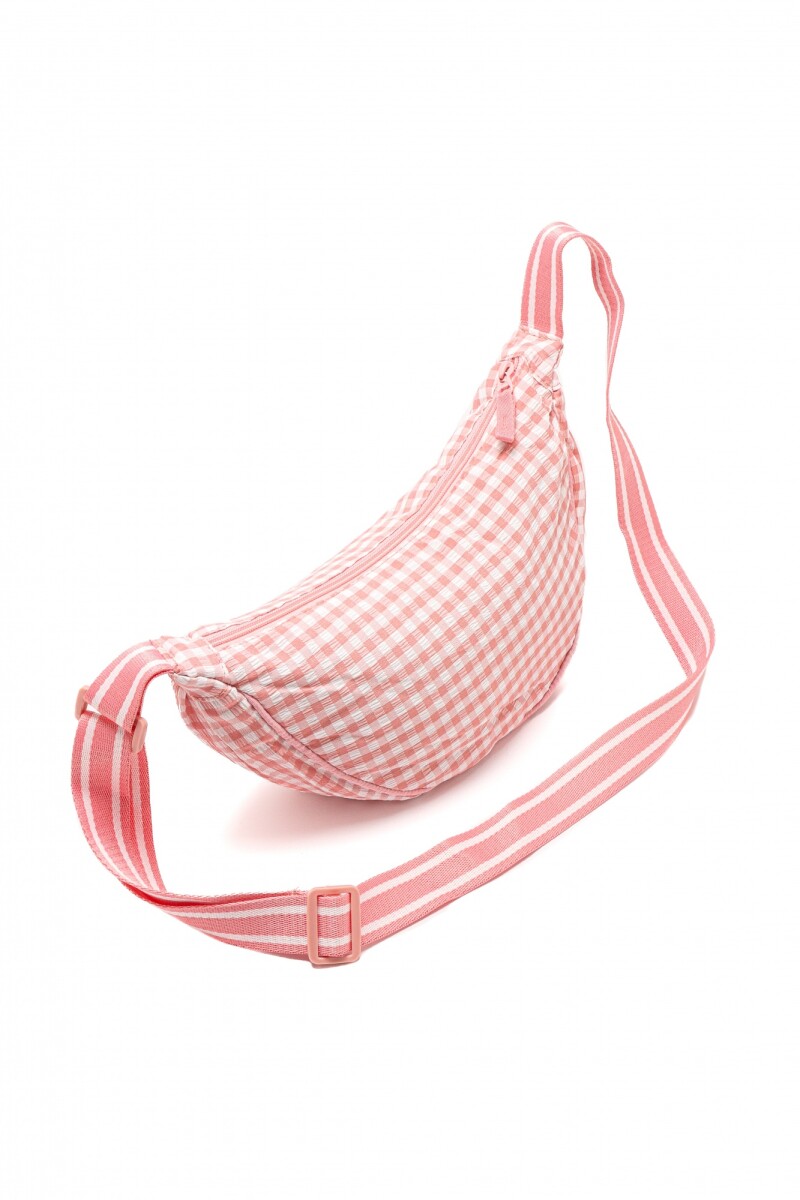 Bandolera Vichy - Rosado 