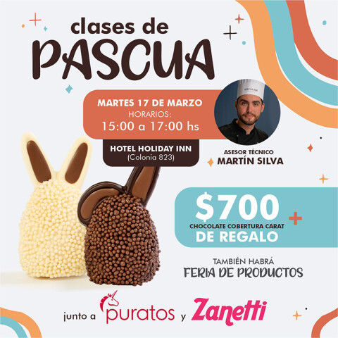 Clase de Pascua con Martín Silva Horario de 15 a 17 hs Clase de Pascua con Martín Silva Horario de 15 a 17 hs