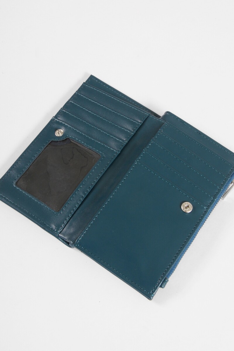 Billetera shinny verde