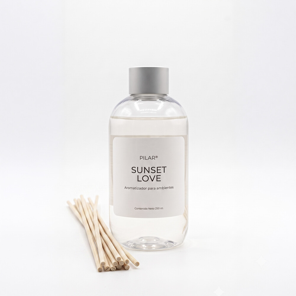 Aromatizador para Ambientes 250cc. Sunset Love