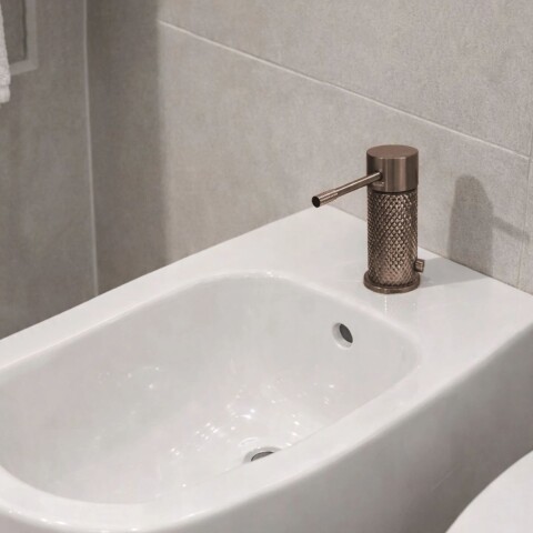 Grifería de bidet Monocomando Signature Bronce cepillado Grifería De Bidet Monocomando Signature Bronce Cepillado
