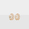 Aros Argollas De metal Aro Argolla De Metal Bold - Dorado
