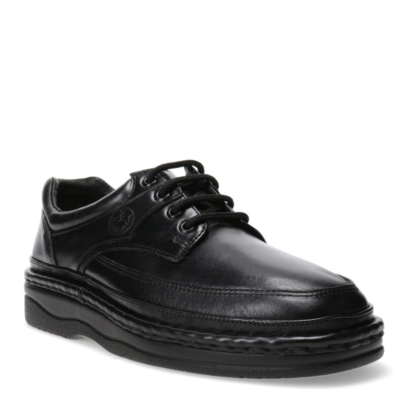 Zapatos de Hombre Lombardino Calsuave acordonado Negro