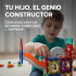 Juego de Construcción Bloques Magnéticos Infantil 56 Piezas Diseño De Colores