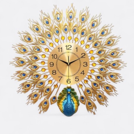 Reloj De Pared Pavo Real Imperial Reloj De Pared Pavo Real Imperial