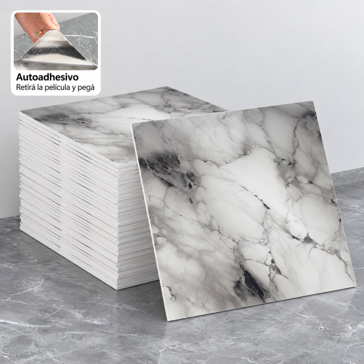 Panel Decorativo Autoadhesivo 60 × 60 cm 