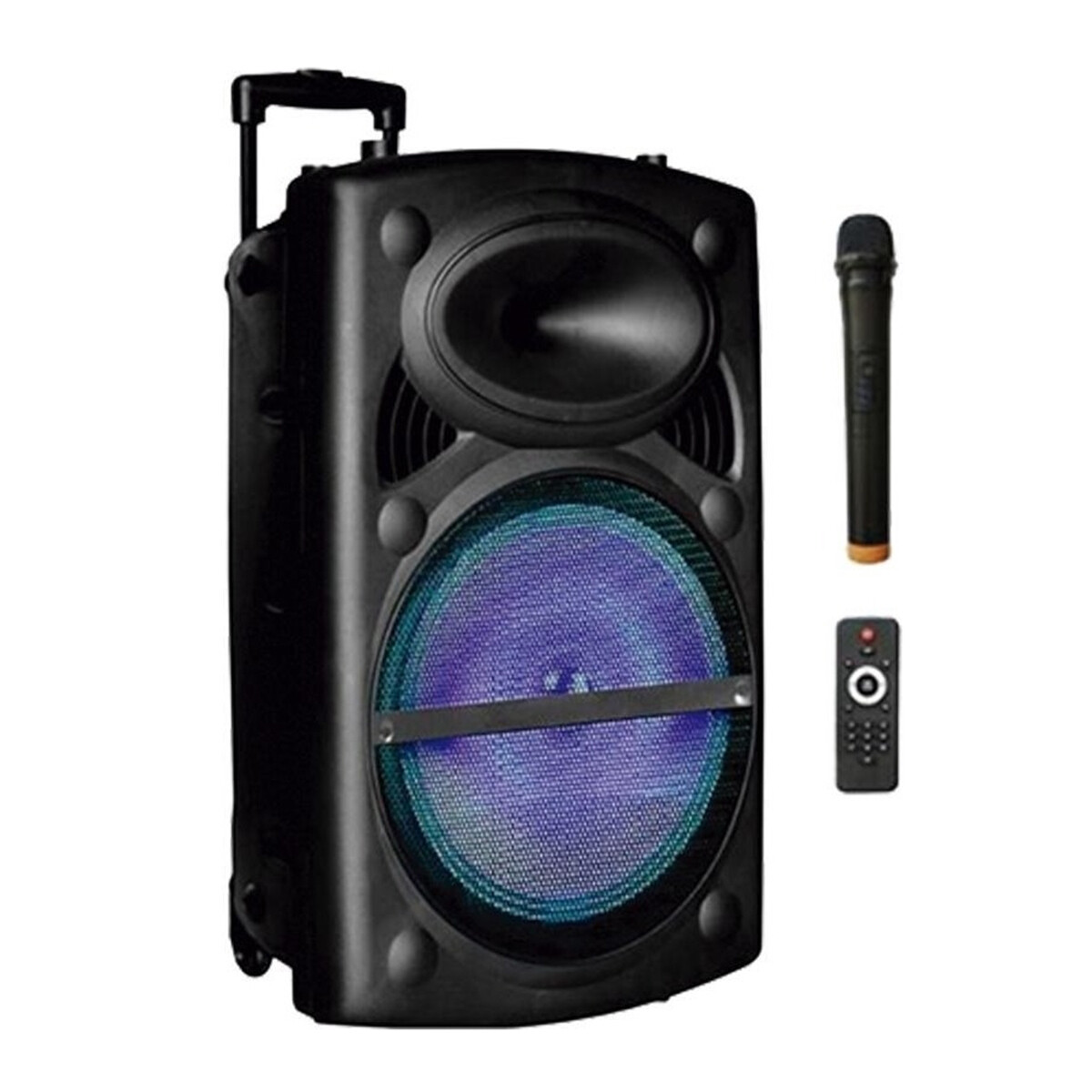 Parlante Eldom Eld15 Portátil Con Bluetooth Negro 220v 
