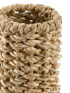 Jarrón KRESTOFF Ø15xA31cm ratán Jarrón KRESTOFF Ø15xA31cm ratán