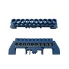 BARRA NEUTRO RIELERO 10 POLOS AZUL. VCP BARRA NEUTRO RIELERO 10 POLOS AZUL. VCP