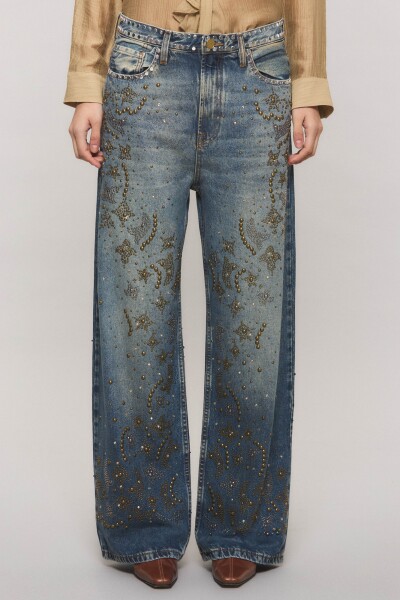 JEANS IRONY LOOSE GYPSY SOUL Azul