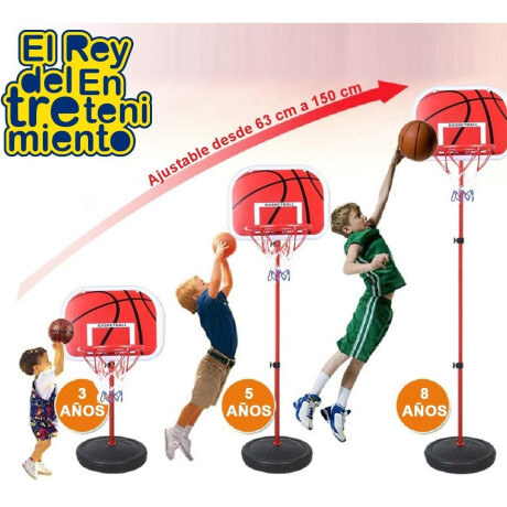 Tablero Aro Basketball + Base + Red+ Pelota +inflador Tablero Aro Basketball + Base + Red+ Pelota +inflador