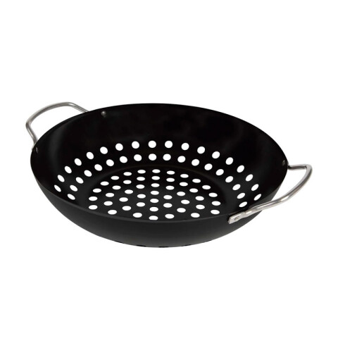 Sartén perforada antiadherente para barbacoa 28cm Sartén Perforada Antiadherente Para Barbacoa 28cm