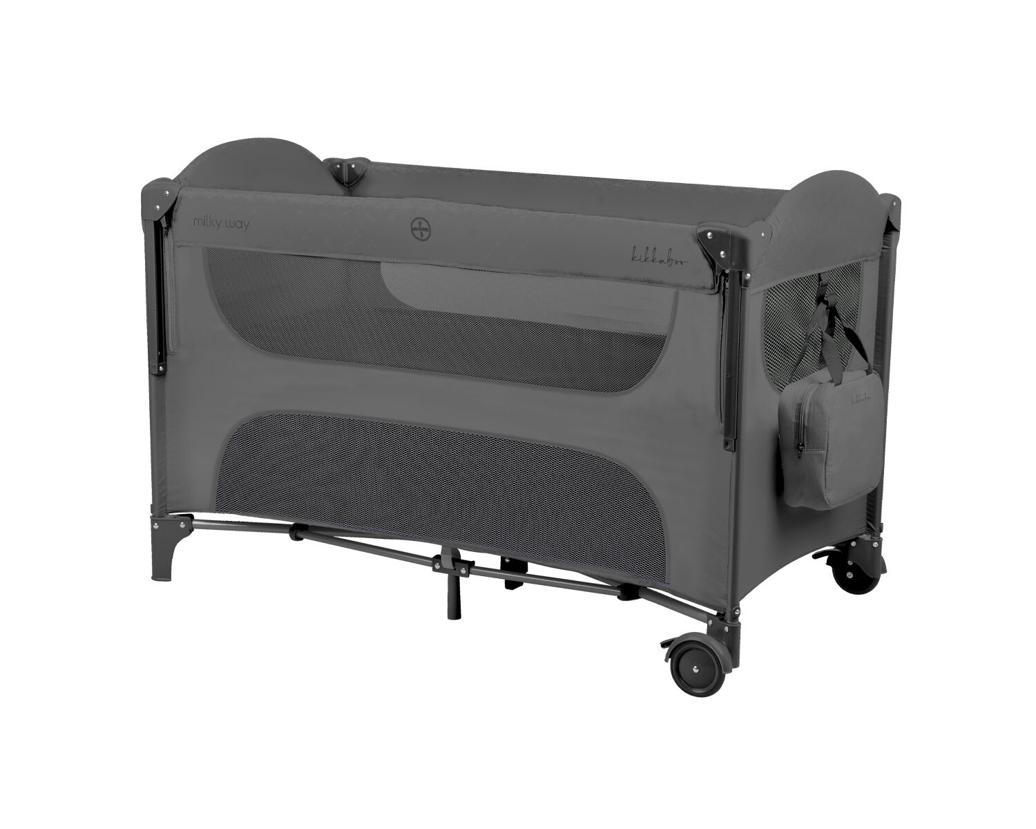 Practicuna colecho MILKWAY 2 KIKKABOO - gris 