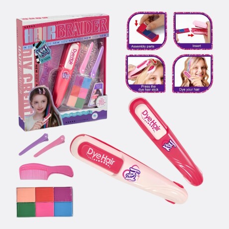 Juego Planchita Para Pintar Cabello Juego Planchita Para Pintar Cabello