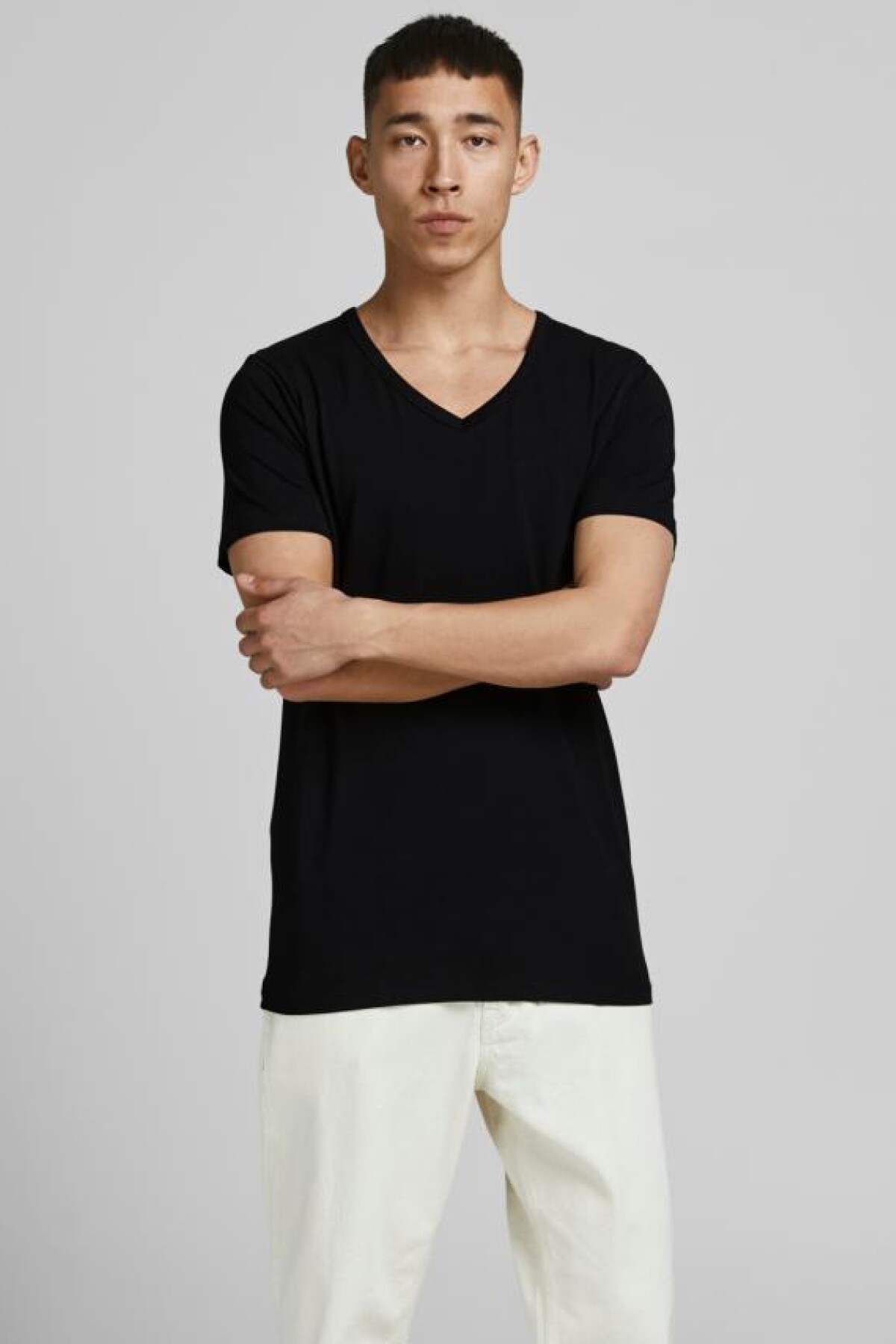 Camiseta Básica Slim Fit Black