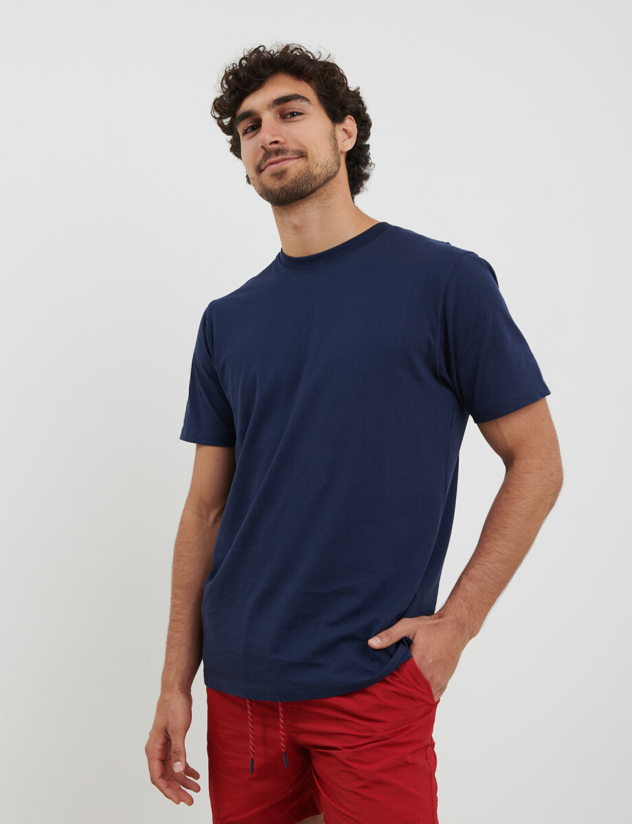 520290 T-SHIRT HARRY Azul Oscuro