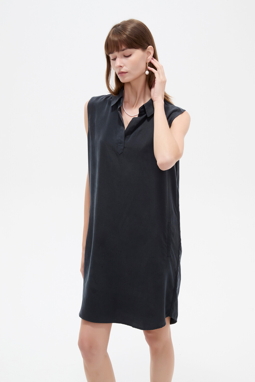 Vestido Magae Azul Marino