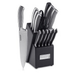 Cuisinart® JUEGO DE CUCHILLOS DE ACERO INOXIDABLE DE 15 PIEZAS CON BLOQUE - GRAPHIX COLLECTION N/A