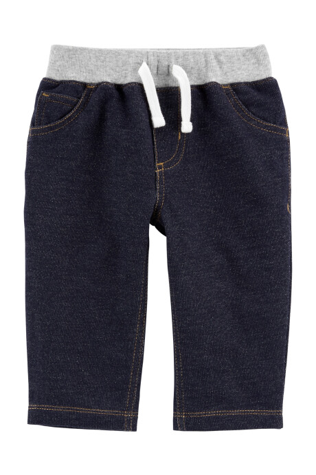 Pantalón jean con cordón Pantalón jean con cordón