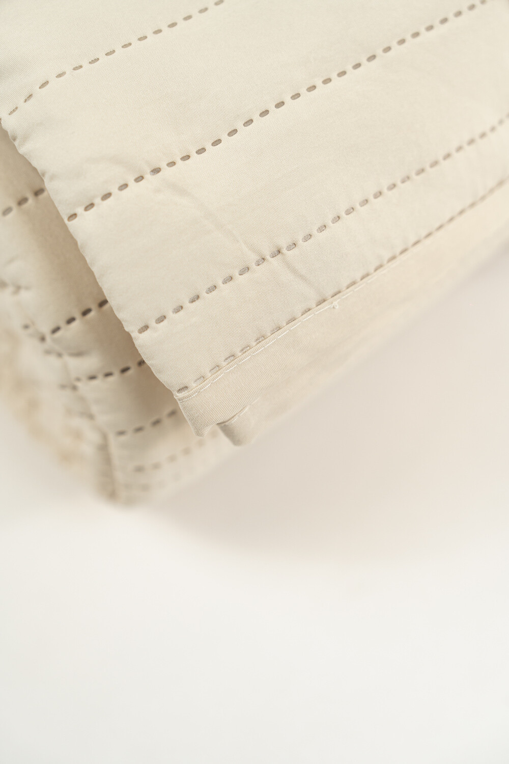 Cubrecama 2 Plazas Microfibra Washed Taupe / Mink / Vison