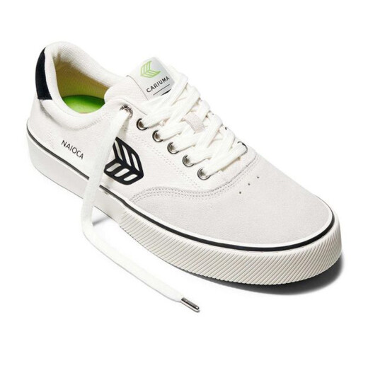 Championes Cariuma Naioca Pro Suede Canvas - Blanco Championes Cariuma Naioca Pro Suede Canvas - Blanco