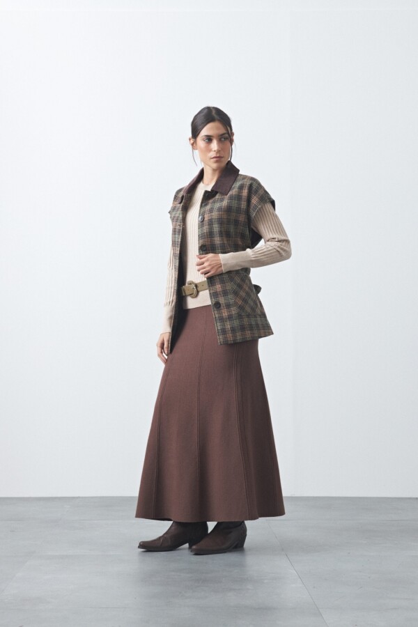 FALDA TRISTAN Chocolate