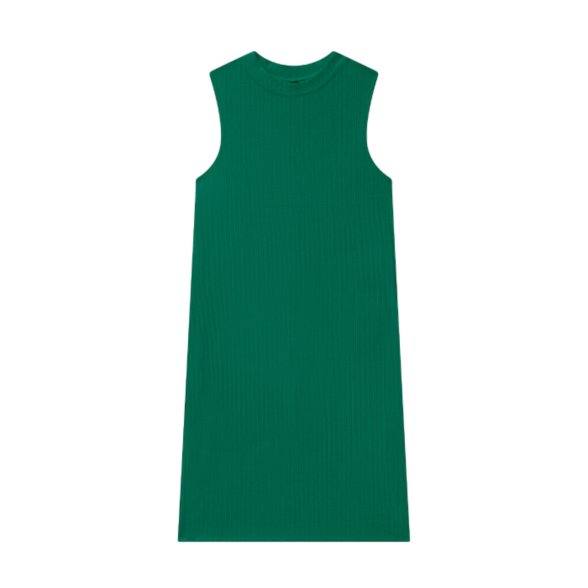 VESTIDO CORTO - Verde Oscuro 