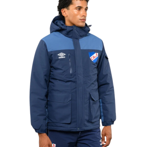 Set Umbro Parka Track Hombre NU143118 Petroleo-azul