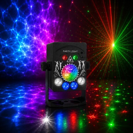 Luces Led 4 En 1 Pls Laser Ball Strobe Wash Luces Led 4 En 1 Pls Laser Ball Strobe Wash