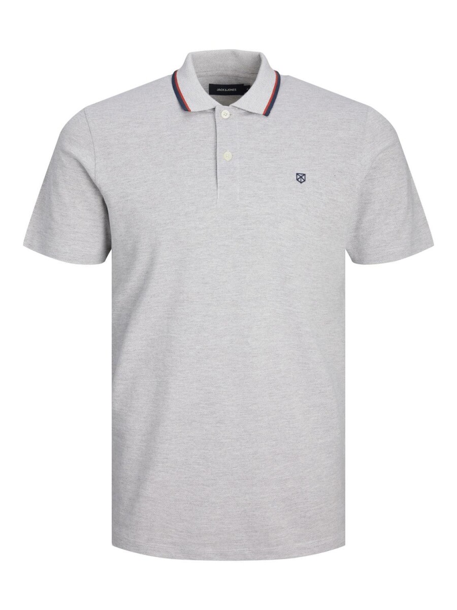 Camiseta Polo Paulos - Light Grey Melange 