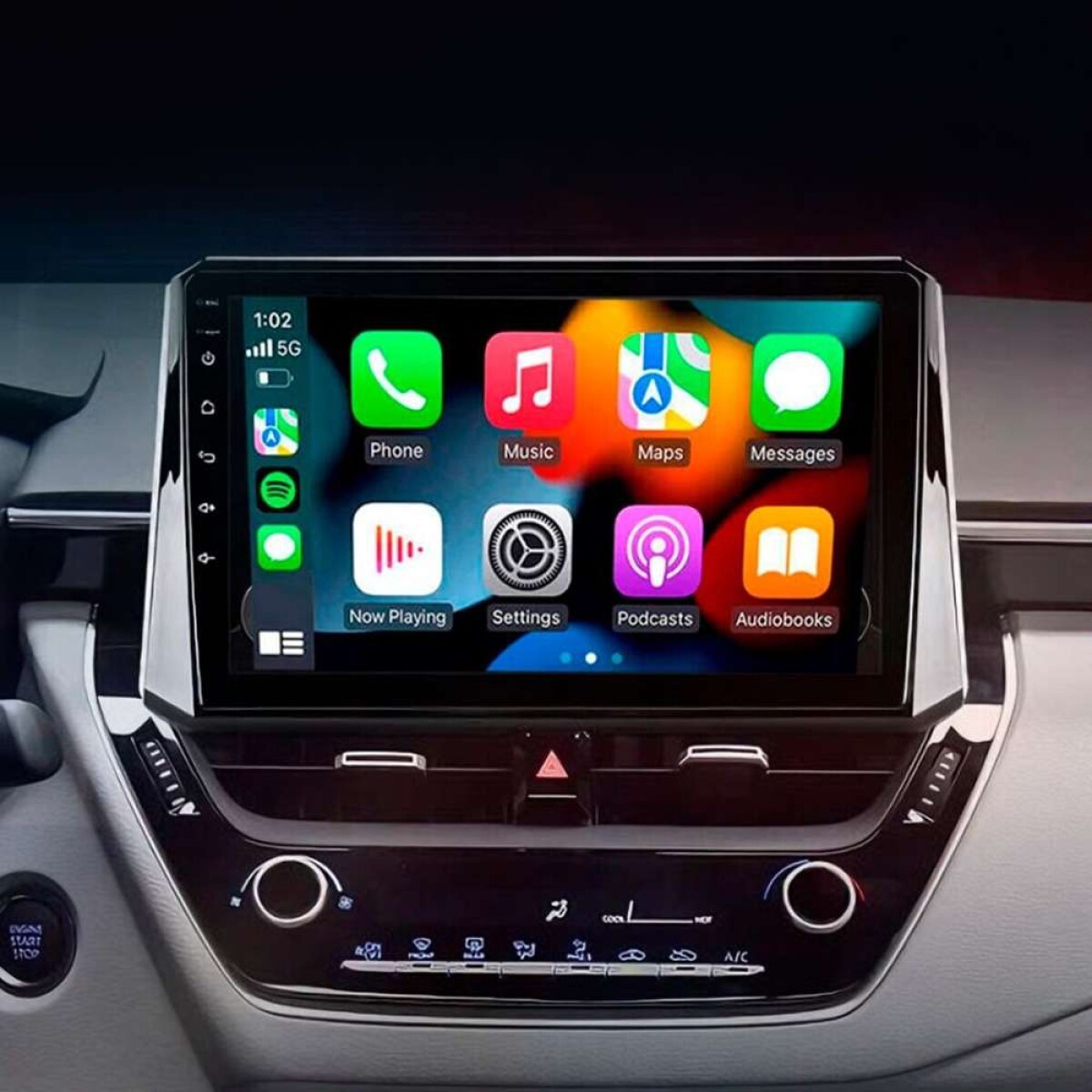 Radio Mutlimedia Toyota Corolla 2019 - Pantalla Digital Táctil De 10 Pulgadas 