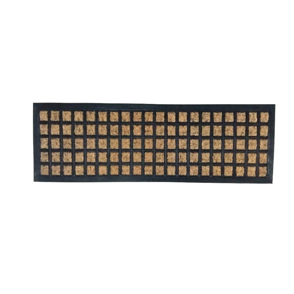 FELPUDO COCO/GOMA 25X75CM ENTRAMADO FELPUDO COCO/GOMA 25X75CM ENTRAMADO