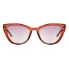 Lentes de Sol Chilli Beans Tapauá Cat Eye Marrón