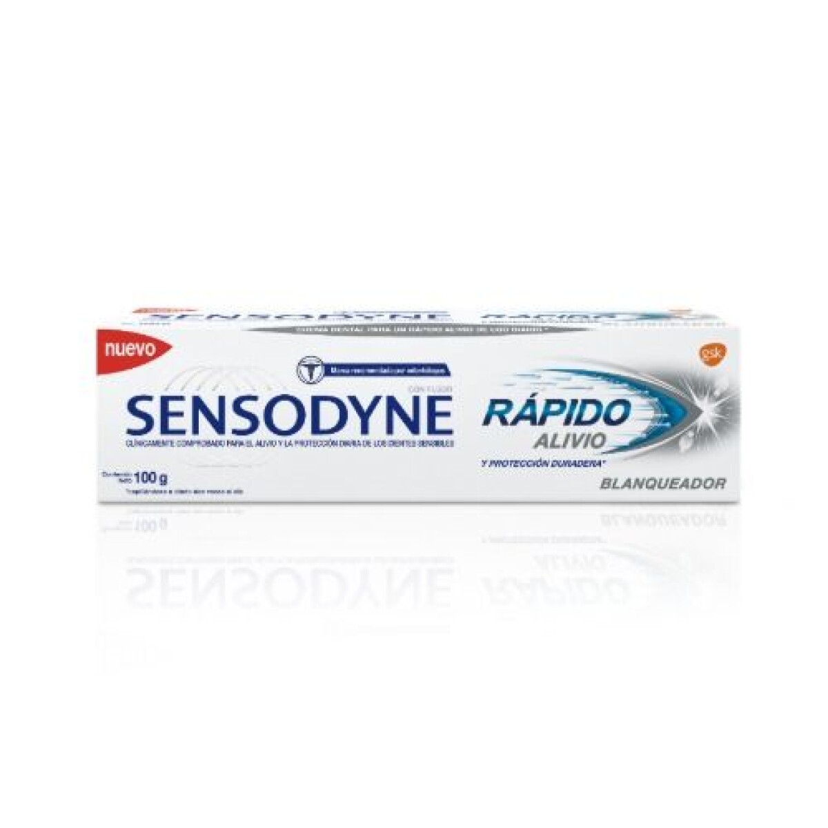 Sensodyne Pasta Dental Rápido Alivio Blanqueador 100 g – Sensibilidad y Blanqueamiento en un Solo Paso 