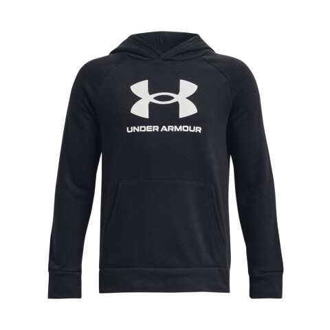UA Rival Fleece BL Hoodie-BLU BLK-001